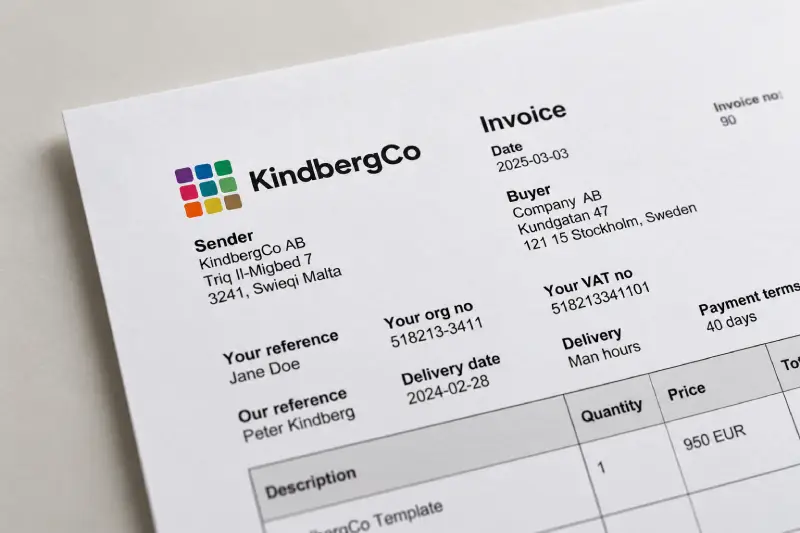 Invoice Example